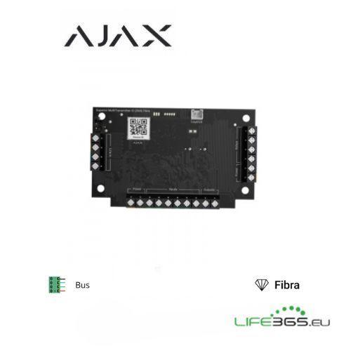 AJAX SUPERIOR MULTITRANSMITTER IO (4X4) FIBRA - MODULO CABLATO 4 INGR E 4 USC